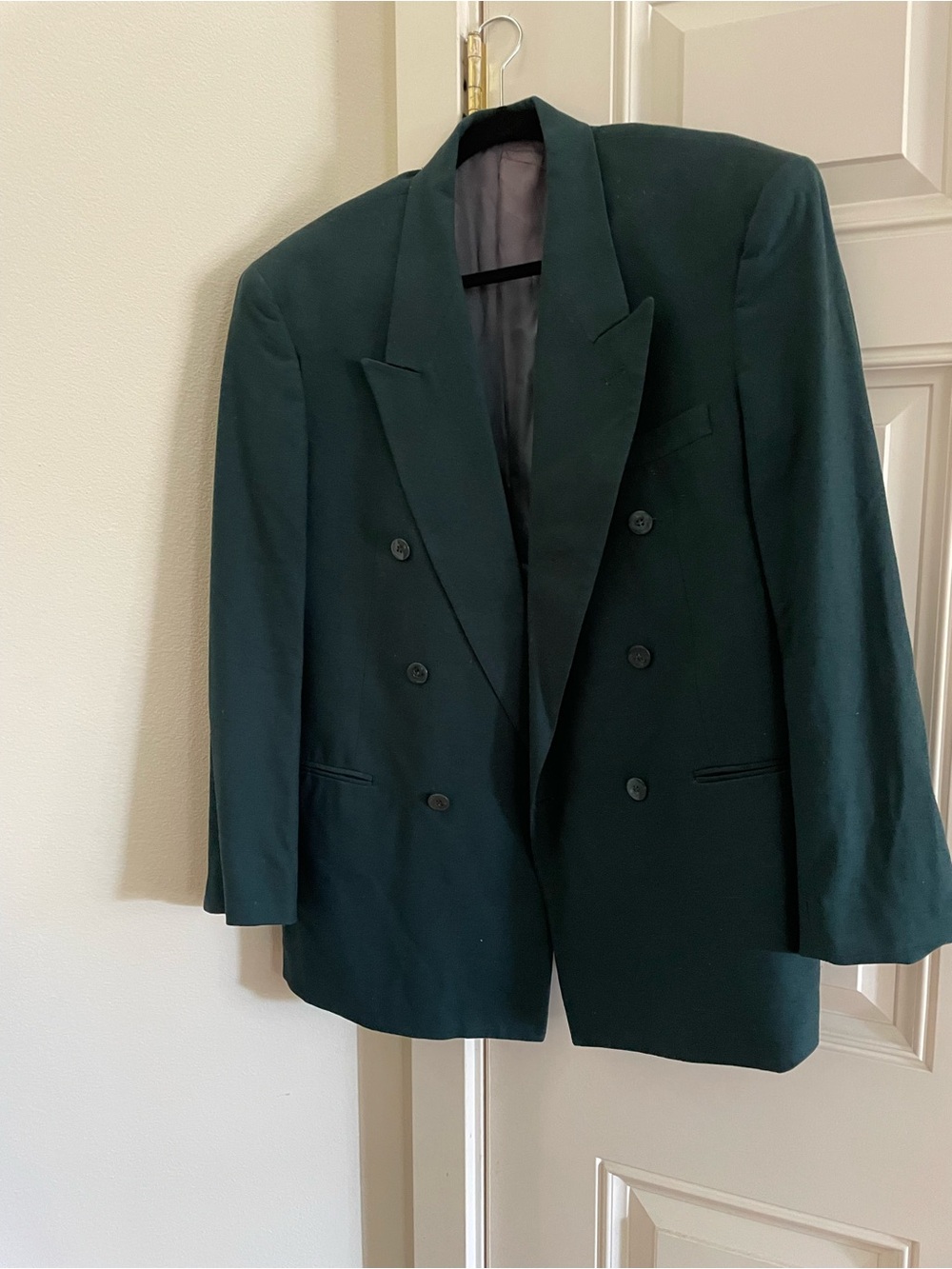 Cellini Collection Vintage Double-Breasted Blazer